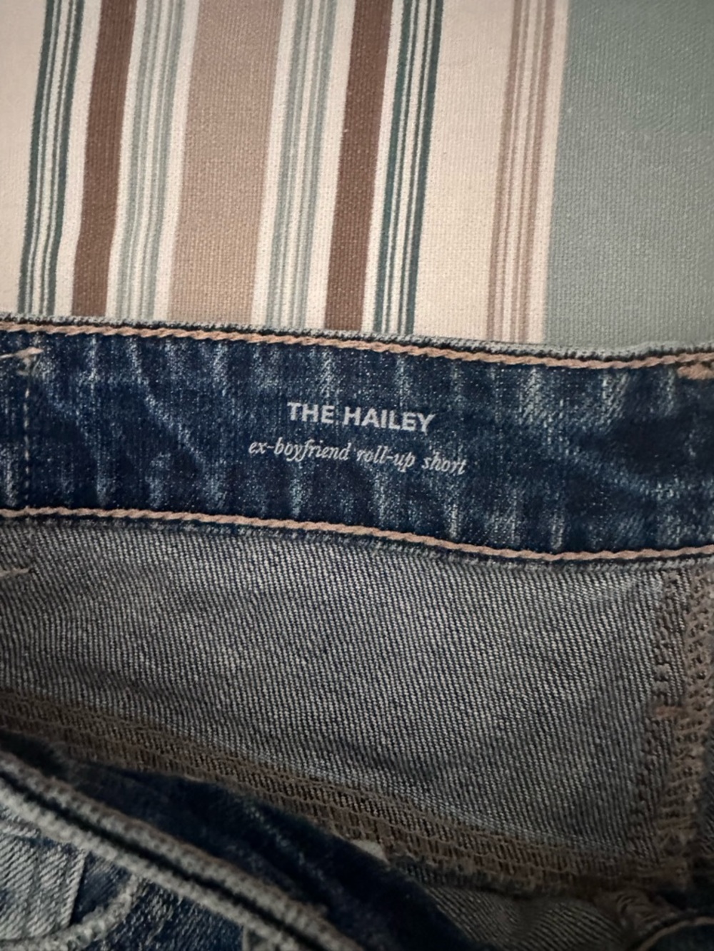 AG Adriano Goldschmied Blue Jean Shorts - Picture 2 of 7